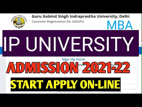 IP University Application Form 2021 (Released), Registration: Apply Here