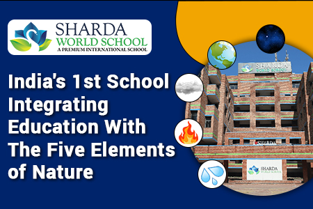 India's 1st School Integrating Education  With The Five Elements of Nature