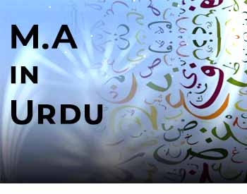 M.A in Urdu
